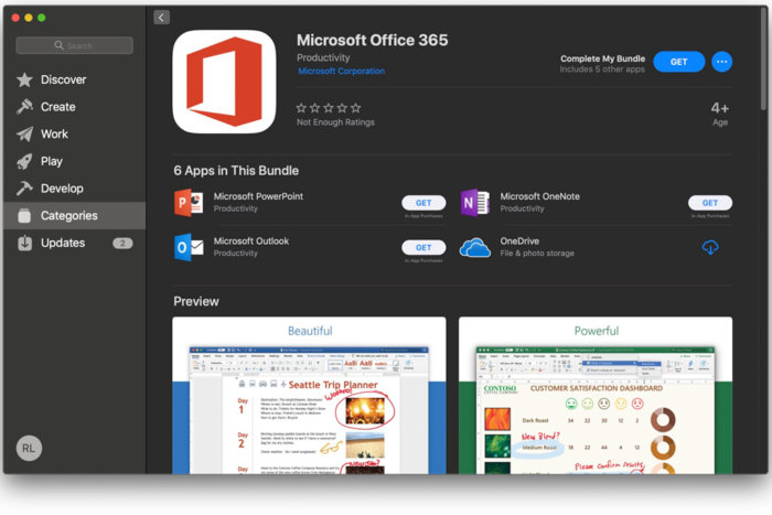 office 365 for mac usa
